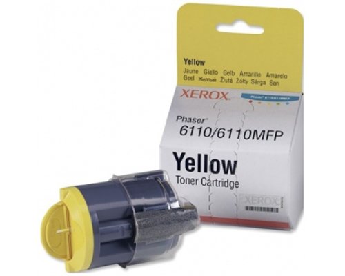 Toner d'origine Xerox jaune 106R01273 pour 1000 pages de graphiques nets