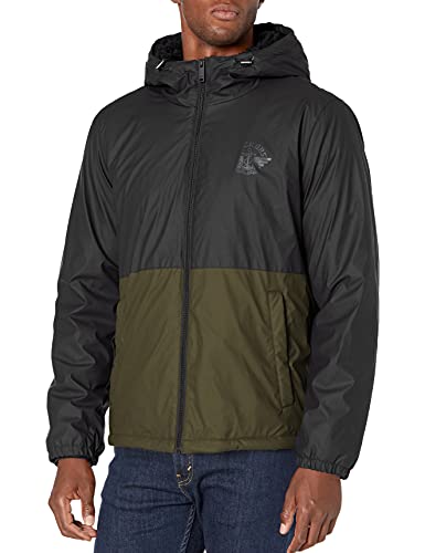 Dockers Men's Sherpa Lined Waterproof Stretch Rain Jacket