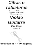 Livro de Cifras e Tablaturas Violão Guitarra Pop Rock vol. 4