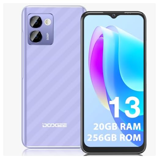 DOOGEE N50 Pro Telephone Portable, 20GB RAM+256GB ROM/TF 1TB, Caméra AI 50MP, Android 13, 6.52'' HD+, Batterie 4200mAh 18W, Widevine L1 Smartphone Pas Cher, 4G OTG/GPS/Face ID