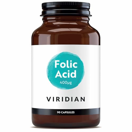 Viridian Ácido Fólico 400 ug 90 Cápsulas Veganas