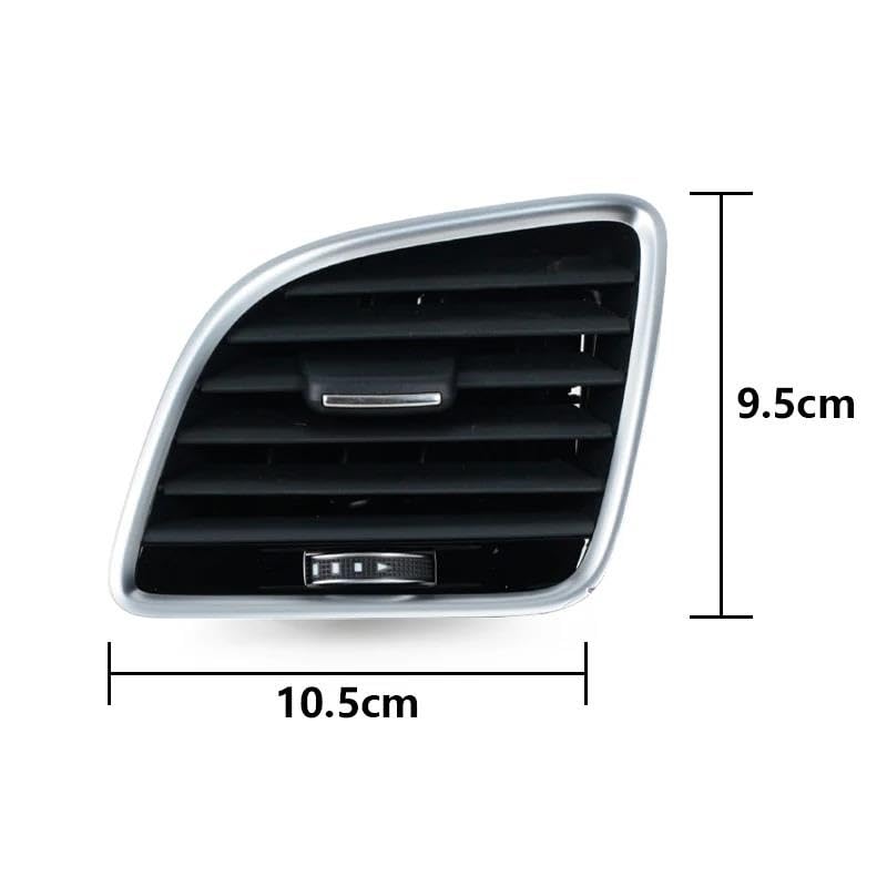 Rejilla de ventilación central para salpicadero de coche Q3 2013-2018 6