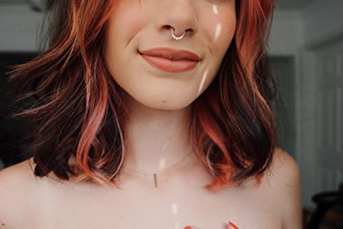 14Kt Solid Gold | Genuine Diamond Septum Ring | Body Jewelry | Daith Piercing | Septum Hoop | Nose Hoops | Septum Clicker | Spring Trends #TOP2