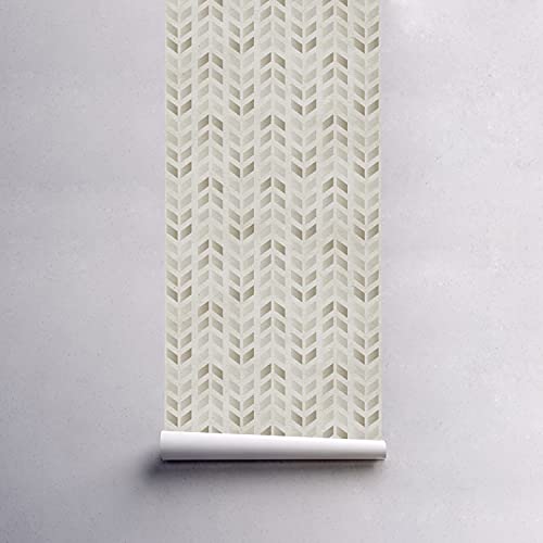 Papier peint intissé géométrique grand format mural pour décoration - 5