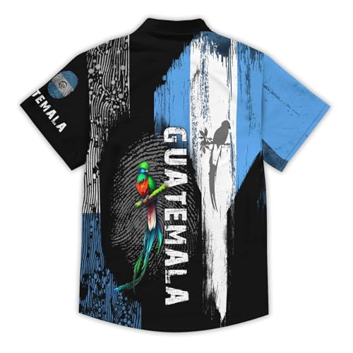 Hawaiian Shirts for Men Short Sleeve Casual Novelty Printed Hawaiian Shirt Button Down Aloha Shirts3