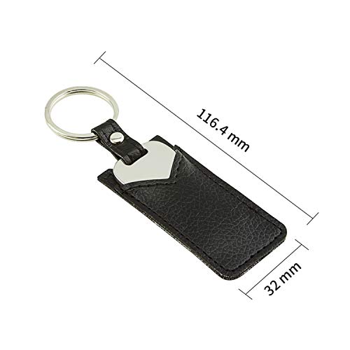Image of EO Pen Drive 64 GB Key with Leather Pouch Pendrive with Class 10 Chip Fast USB 2.0 Flash Drive Metal Finish (Silver)