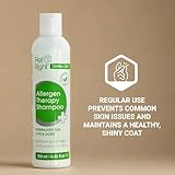Pet Right Derma Care Hundeshampoo Allergen Therapie mit Pflanzenextrakten für Hunde und Katzen, Lindert Juckreiz und Gerüche, Sensitiv Formula 250 ml