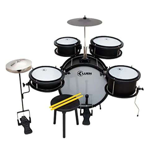 Bateria Infantil Pop Max - Preto Fosco