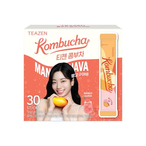 �yTEAZEN�����z�e�B�[�[�� �R���u�`�� 150g (5g×30����) (�}���S�[�O�@�o Mango Guava)