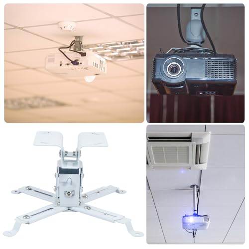 Soporte para proyector de techo, pared y suelo en acero sólido universal 3