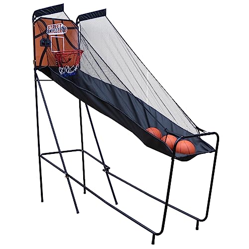 Machine de tir basket arcade STREET SKILLER avec compteur électronique et 3 balles