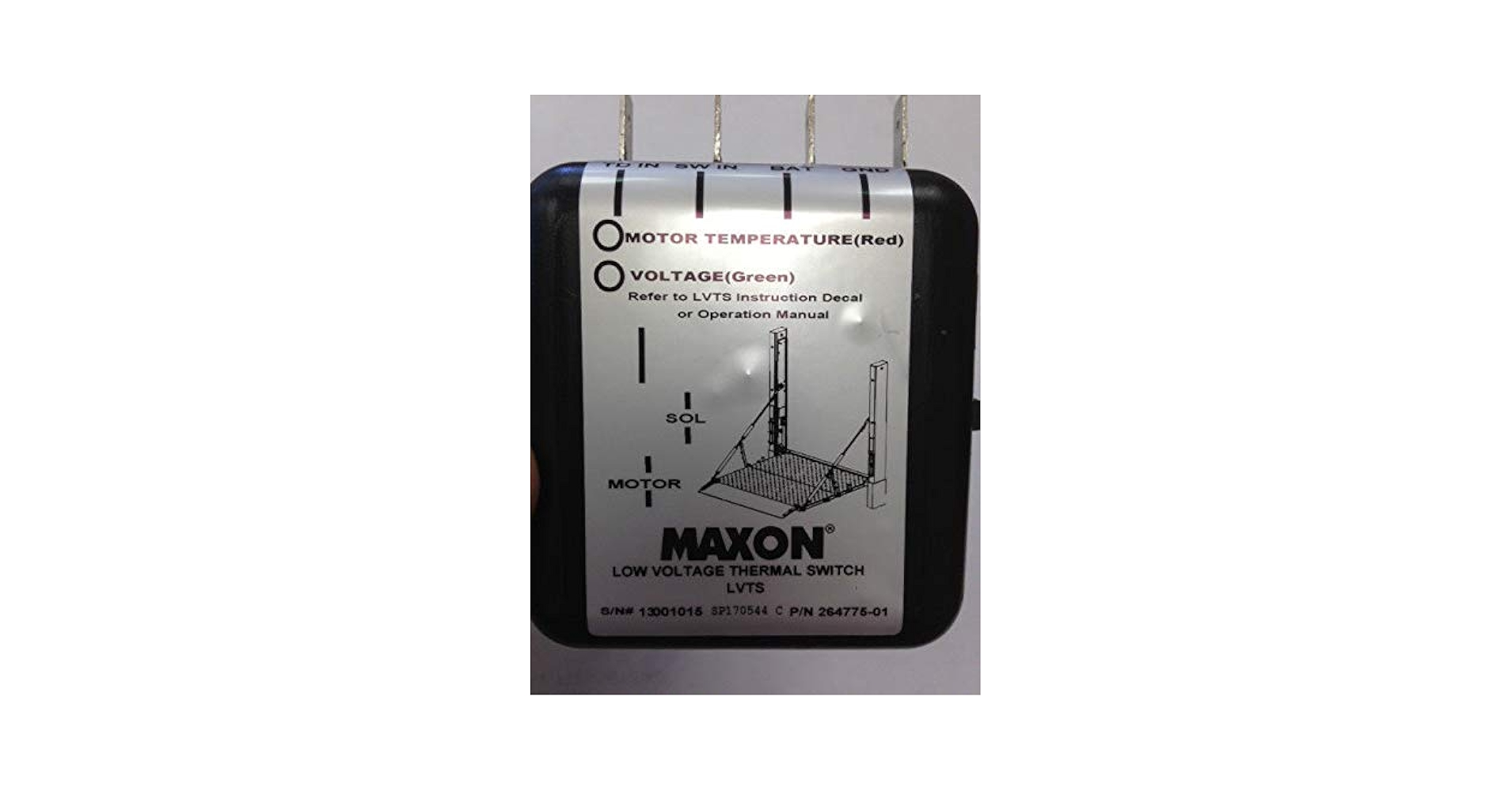 Amazon.com: Maxon Lift Gate 905291 264775-01 Low Voltage