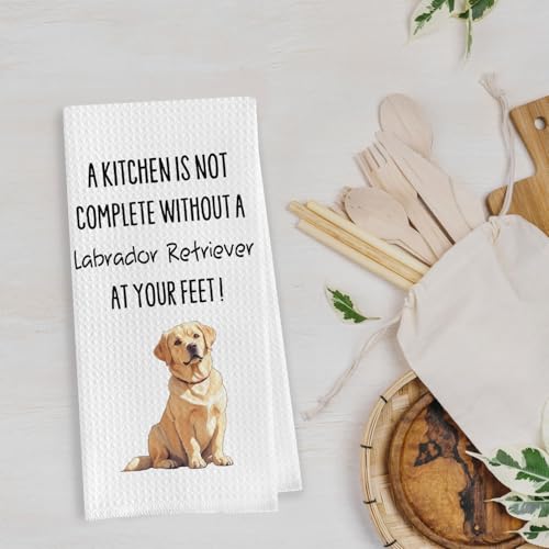 Labrador-Retriever-Dish-Towels-Funny-Labrador-Retriever-Decorative-Waffle-Weave-Kitchen-Towels-Labrador-Retriever-Gifts-Hand-Tea-Towels-Labrador-Retriever-Gifts-1624-Inches Labrador Retriever Dish Towels Funny Labrador Retriever Decorative Waffle Weave Kitchen Towels Labrador Retriever Gifts Hand Tea Towels Labrador Retriever Gifts 1624 Inches