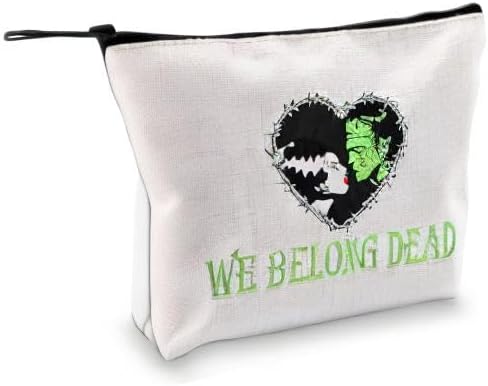 BDPWSS Couple Gift Monster & Bride Gift Monster Horror Movie Inspired Makeup Bag For Couple (We belong bag) - Image 8