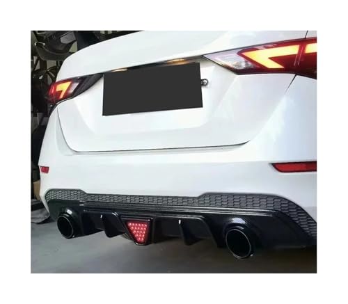 Diffuseur de pare-chocs arrière Nissan Sentra 2020-2022 finition luxe et LED