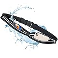 AiQInu Fascia Porta Cellulare Running, Marsupio Donna Uomo, Marsupio Corsa per Jogging, Viaggi, Escursioni, Sport, Camminata, Outdoor - Nero