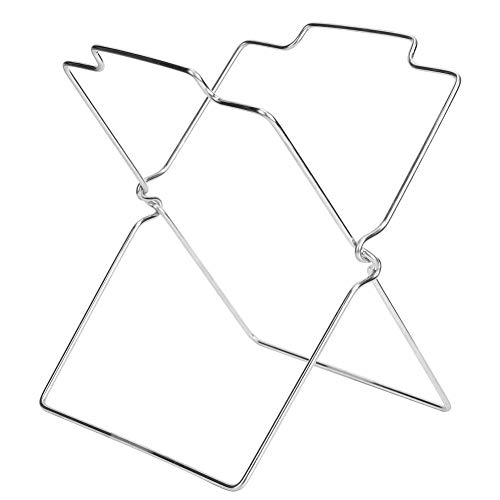 Image of Kitchen Rack Stainless Steel Foldable Garbage Bag Rack Stand Trash Bag Rack Holder Kitchen Utensils