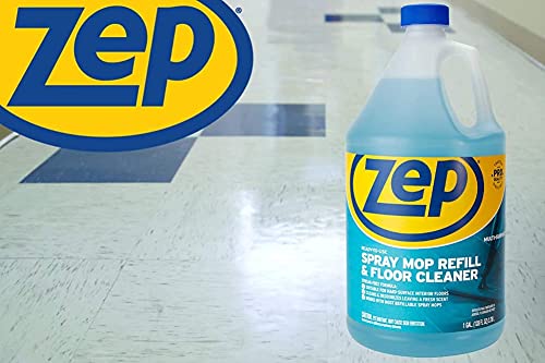 Zep Industrial Multi-Surface Floor Cleaner - 1 Gallon, (Case Of 2) Zumsf128 - All-Purpose Floor Cleaner (Spray Mop Refill) #TOP4