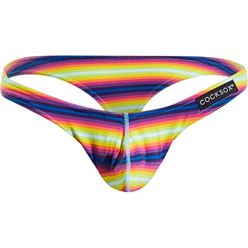 Men's Enhancing Pouch Thong CX05 (Large, Trance)