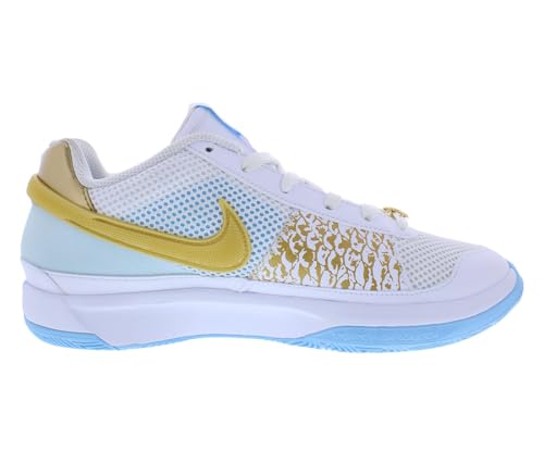 Nike Ja 1 Men's Basketball Shoes White/Metallic Gold FV1290-100 11