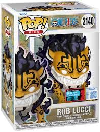 POP One Piece Rob Lucci Funko Exclusive 2025 Fall Convention Limited Edition 2140 (with Plastic Protection)