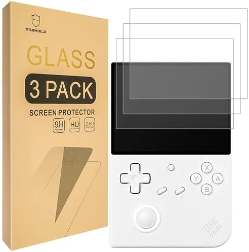Mr.Shield 3-Pack Tempered Glass Screen Protector for ANBERNIC RG40XXV