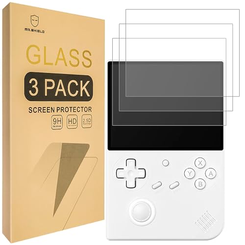 Mr.Shield 3-Pack Tempered Glass Screen Protector for ANBERNIC RG40XXV by Mr.Shield - Used condition - US$5.49