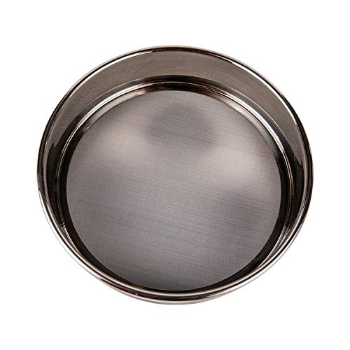 Adamas-Beta 02037213 Φ20×4.5Cm 100 Mesh 304 Stainless Lab Sieves Economy Test Sieve 304 Stainless Steel Wire Cloth（0.154Mm） thumb #1