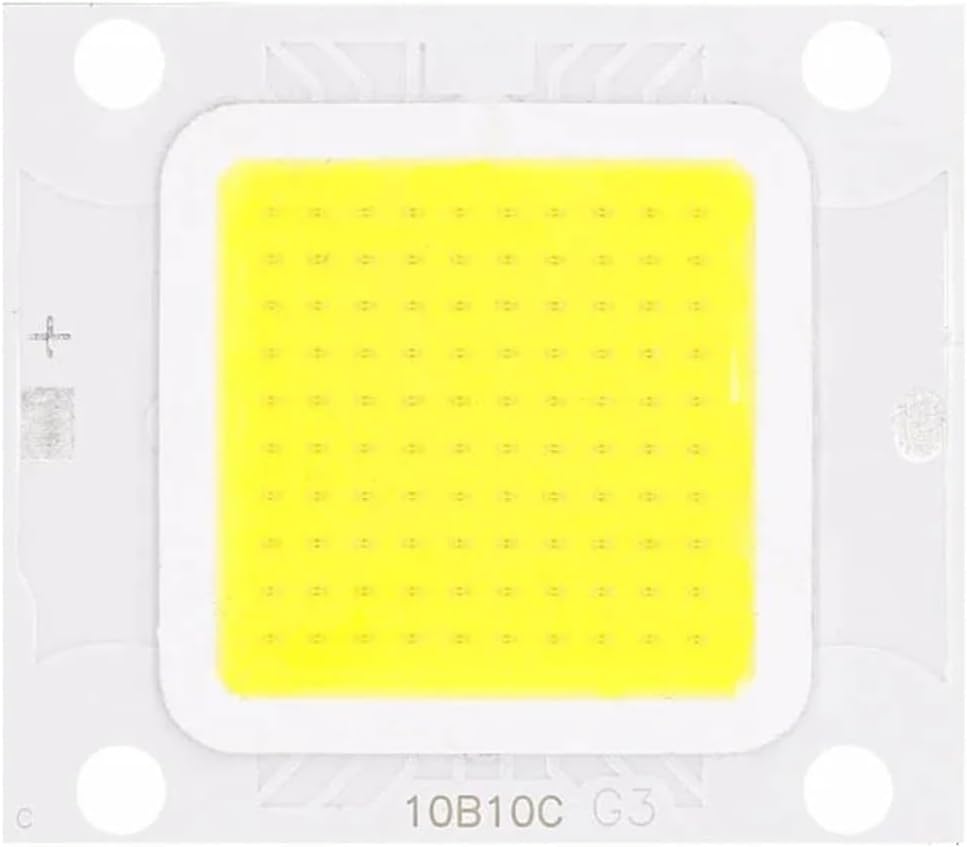 1PCS Smart IC No Need Driver LED COB Lamp Bead DC27-36V 10W 50W 60W 70W DIY Flood Light Bulb Outdoor Spotlight Landscape Chip Lamps(6500K,30W 46X40MM)
