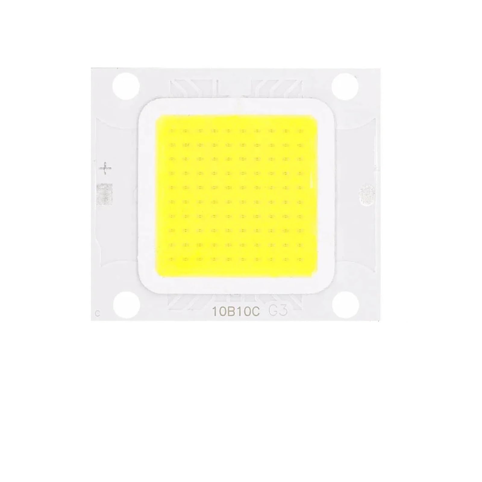 1PCS Smart IC No Need Driver LED COB Lamp Bead DC27-36V 10W 50W 60W 70W DIY Flood Light Bulb Outdoor Spotlight Landscape Chip Lamps(6500K,10W 20X20MM)