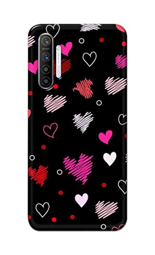 Image of PRINTFIDAA Vibrations of Love Hard Back Cover for Realme XT /Realme X2 Back Cover -(P6) KAT1009