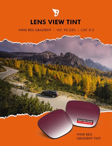 Image of PRO+ Polycarbonate Replacement Lenses & Nose Pads for Oakley Fives Squared(4+1) OO9238 Sunglasses