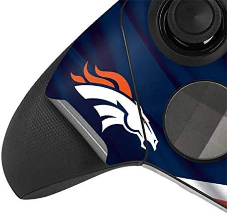 Skinit Decal Gaming Skin Compatible with Xbox Elite Wireless Controller Series 2 - Officially Licensed NFL Denver Broncos Design