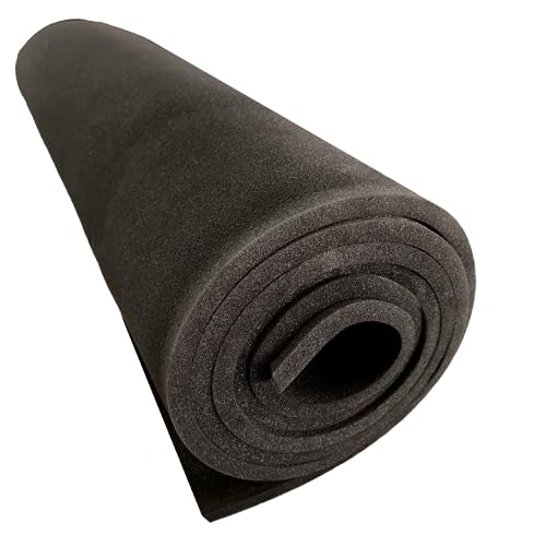 TENDAGGIMANIA® Plancha de Espuma para Rellenos, Grosor 0,9 cm, Densidad 18, para sofás, tapicería, Rellenos, envíos, Paquetes - Venta al Metro Lineal
