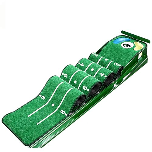 パターマット パター練習器具 ゴルフ パターマット パター 練習 パター練習マット 自動 返球機能付き アプローチ 室内 室外 傾斜 練習 パッティング パット パター 大型 練習用具 ライン カップ ベント