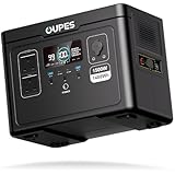 OUPES Exodus 1500 Portable Power Station, 1488Wh LiFePO4 Battery Solar Generator, 1500W(3600W Surge) AC Outlets, UPS, Dual 140W USB-C Outputs for Home Backup, Outdoor Camping, Off-grid, Power Outages