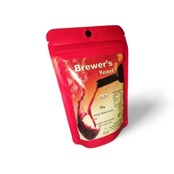 Brewer's Yeast for Wine making / High Tolerance upto 15% ABV - 100g