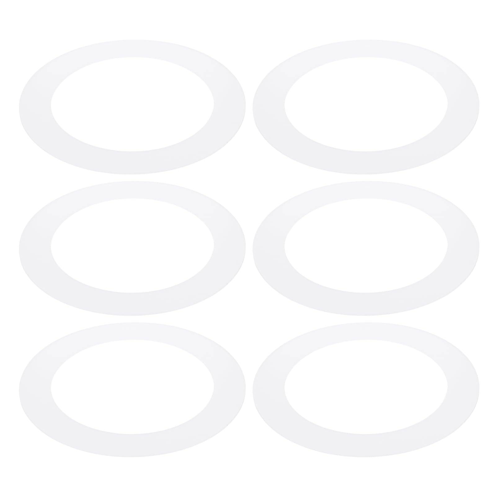 PATIKIL 4" ID 5.5" OD Plastic Trim Ring