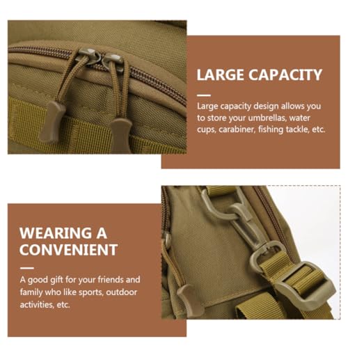 Mochila tela Oxford YARNOW resistente y duradera para camping exigente 3