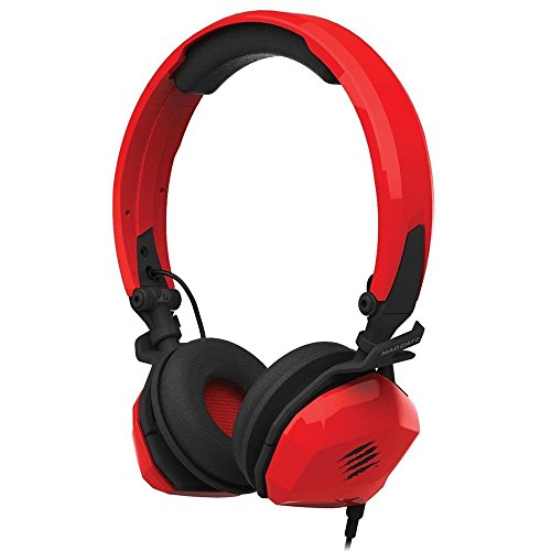 Mad Catz Gamesmart F.R.E.Q.M Casque filaire Gaming pour PC et MAC - Rouge