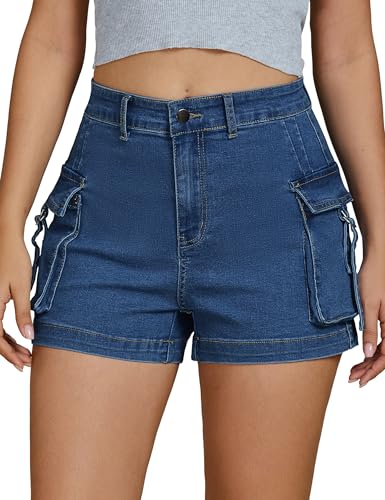 luvamia Cargo Shorts for Women Trendy High Wasited Casual Summer ...