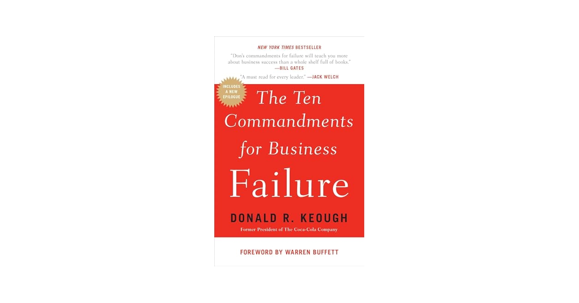その他 The Ten Commandments for Business Failure The Ten Commandments for Business Failure: Keough, Donald R