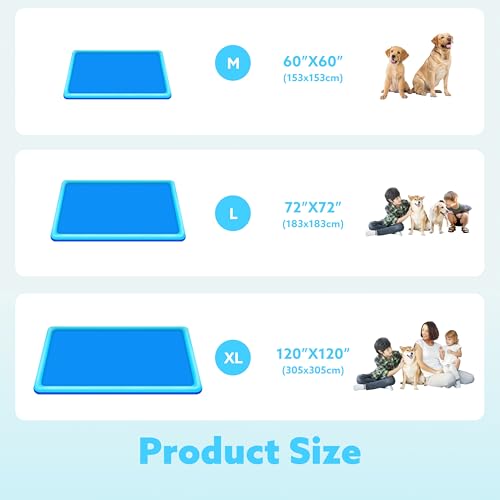 image for SLOOSH Non-Slip Splash Pad Sprinkler - Summer Water Toys Sprinkler Mat