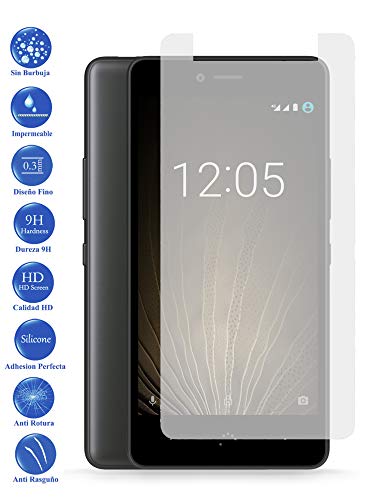 Todotumovil Protector de Pantalla BQ Aquaris U Lite de Cristal Templado Vidrio 9H para movil
