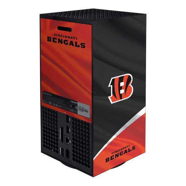 Skinit Decal Gaming Skin Compatible with Xbox Series X Bundle - Officially Licensed NFL Cincinnati Bengals Design