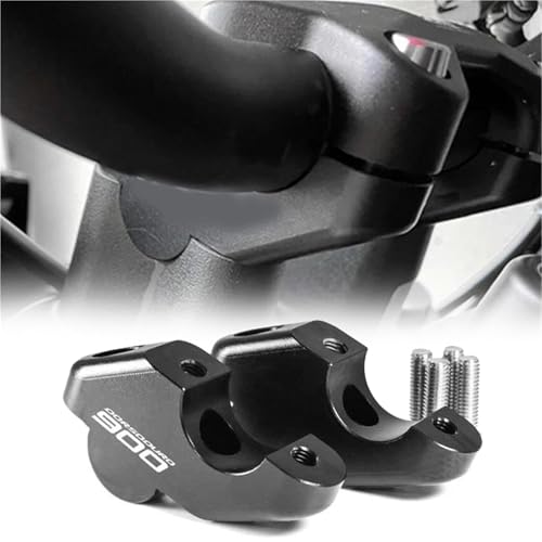 Rehausseur de guidon pour Aprilia 900 Dorsoduro 2017-2020 pontets alu