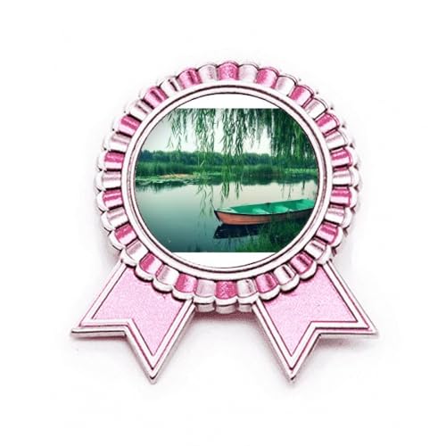 Bateau en saule broche rose pour créer une ambiance magique sur vos photos