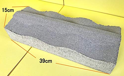 Amazon.co.jp: 佐々木ブロック コンクリートブロック 笠 15cm (2