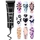 Makartt 3D Gel Nail Art - 15g Schwarz Multifunktionell Rhinestone Glue, Aufbaugel No Wipe 3D Skulptur Gel Nägel Carving für Nail DIY Nageldesign Sculpting Nagelmodellage