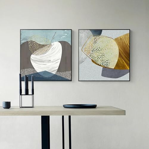 Images d'art mural haut de gamme art abstrait carré 80x80cm